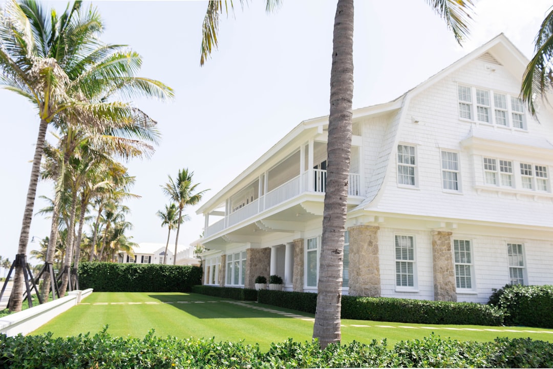 Luxury coastal Florida home exterior